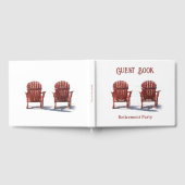 Adirondack Brown Beach Chairs Retirement Party Gastenboek (Volledig)