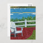 Adirondack Chair Painting Briefkaart (Voorkant / Achterkant)