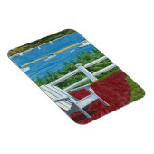 Adirondack Chair Painting Magneet (Rechterzijde)