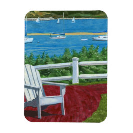 Adirondack Chair Painting Magneet