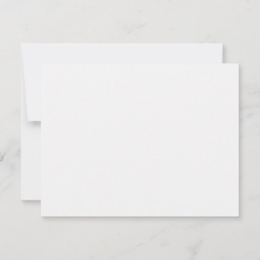 Adirondack Chairs Dank u Bedankkaart (Achterkant)