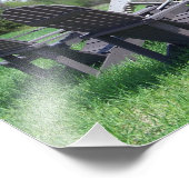 Adirondack Chairs Foto Afdruk (Hoek)