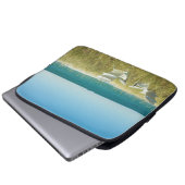 Adirondack Chairs in de Dunes Laptop Sleeve (Voorkant onderkant)