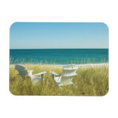 Adirondack Chairs in de Dunes Magneet (Horizontaal)