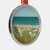 Adirondack Chairs in de Dunes Metalen Ornament (Rechts)