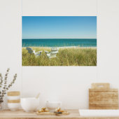 Adirondack Chairs in de Dunes Poster (Keuken)