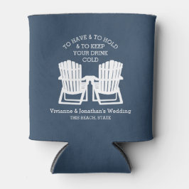 Adirondack Chairs Navy Blue Blikjeskoeler