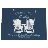Adirondack Chairs Navy Blue Large Cadeautasje (Voorkant)