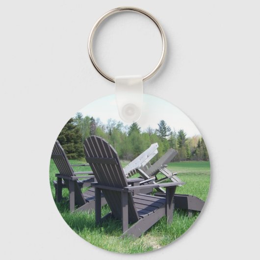 Adirondack Chairs Sleutelhanger (Voorkant)