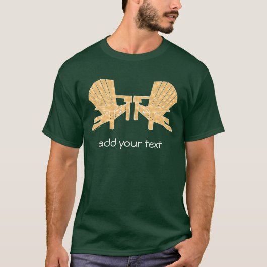 Adirondack Chairs T-shirt (Voorkant)