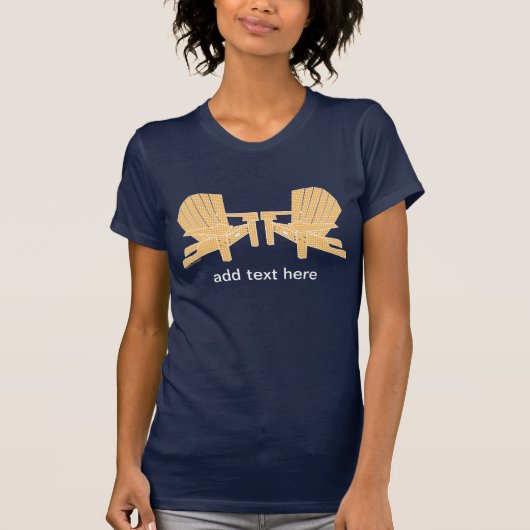 Adirondack Chairs T-shirt (Voorkant)