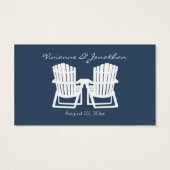 Adirondack Chairs Visitekaartje (Achterkant)