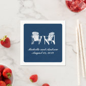 Adirondack Chairs | Weddenschap Servetten (Insitu)