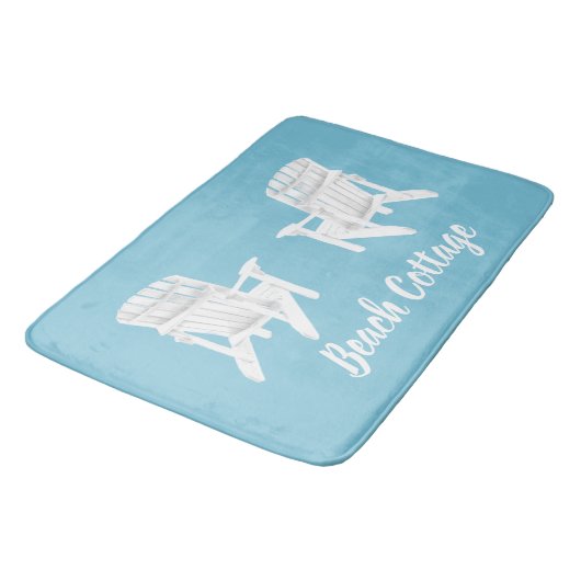 Adirondack Chairs Your Color and Text Badmat (Gekanteld)