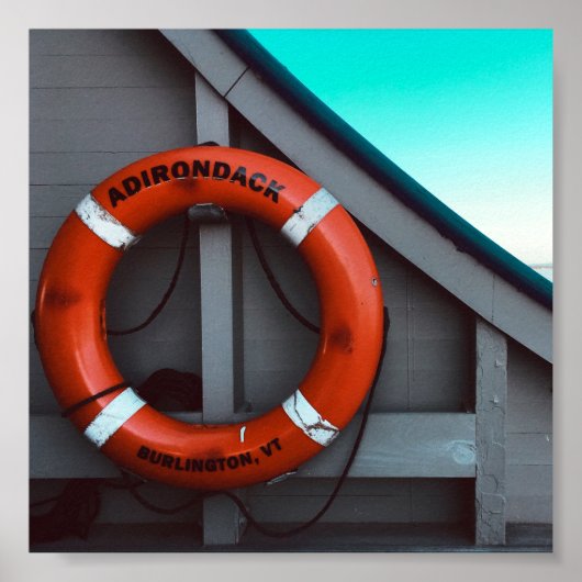 adirondack ferry lifesaver poster (Voorkant)