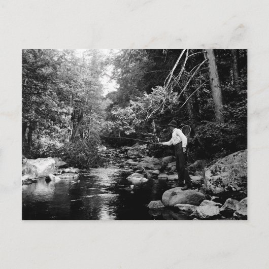 Adirondack Fly Fishing Briefkaart (Voorkant)