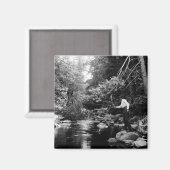 Adirondack Fly Fishing Magneet (Voorkant / Achterkant)