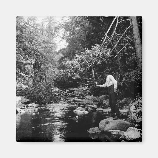 Adirondack Fly Fishing Magneet (Voorkant)