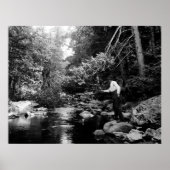 Adirondack Fly Fishing Poster (Voorkant)