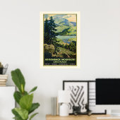 Adirondack-gebergte 20x28 poster (Thuiskantoor)