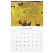 Adirondack Herfst 12 Maanden Kalender (Feb 2027)