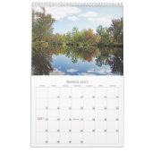 Adirondack Herfst 18 Maanden Kalender (Mar 2027)