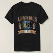 Adirondack High Peaks 46 Club New York State Hiker T-shirt (Design voorkant)