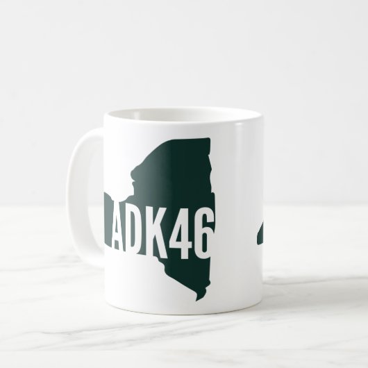 Adirondack High Peaks Coffee Mok (Voorkant links)