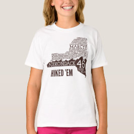 Adirondack High Peaks Hiked T-Shirt (Bruin Logo)