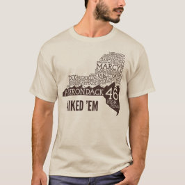 Adirondack High Peaks Hiked T-Shirt (Bruin Logo)