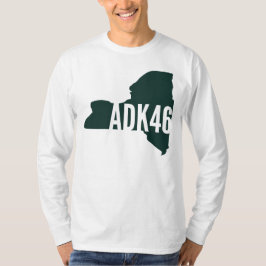 Adirondack High Peaks List Long Sleeve T-Shirt
