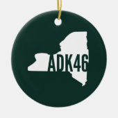 Adirondack High Peaks Ornament (Voorkant)