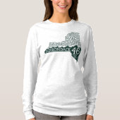 Adirondack High Peaks Women's Long T-Shirt (Voorkant)