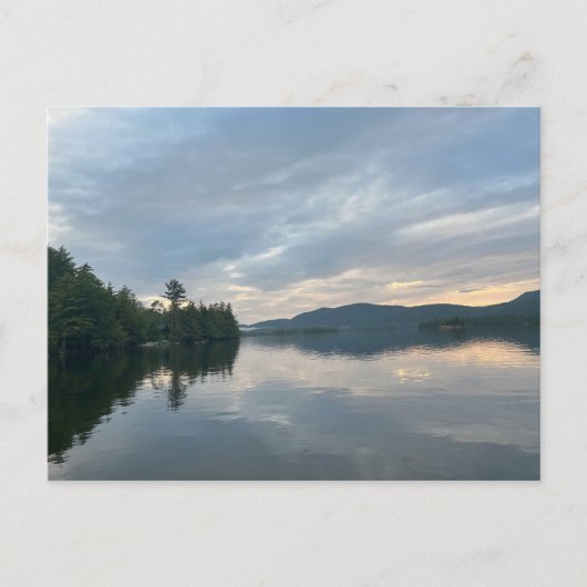 Adirondack Lake and Mountains Briefkaart (Voorkant)