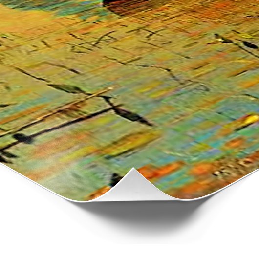 Adirondack Lake door Winslow Homer Perfect Poster (Hoek)