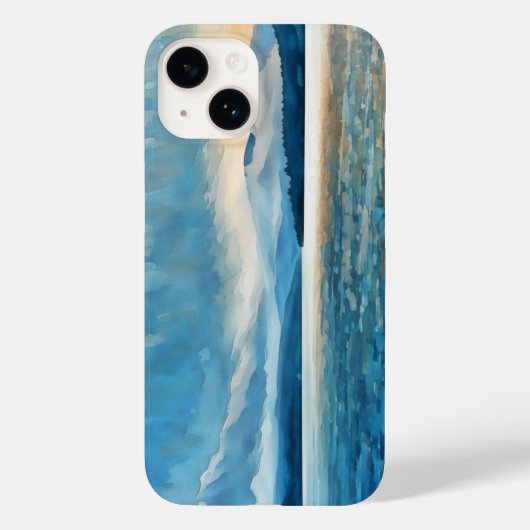 Adirondack Lake mobiele telefoon Hoesje (Achterkant)