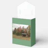 Adirondack Lean-to in de herfst Verjaardagsfeestar Bedankdoosjes (Geopend)