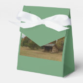 Adirondack Lean-to in de herfst Verjaardagsfeestar Bedankdoosjes (Voorkant Zijde)