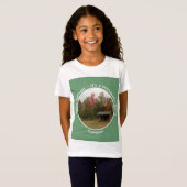 Adirondack Lean-to in de herfst Verjaardagsfeestar T-shirt (Voorkant volledig)