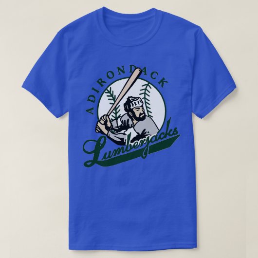 Adirondack Lumberjacks Honkbal T-shirt (Design voorkant)