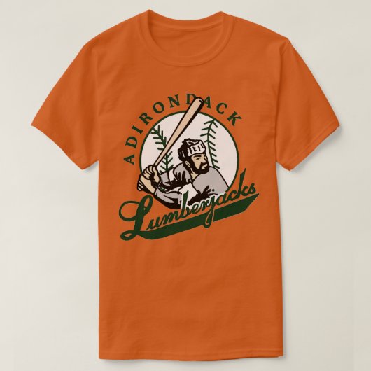 Adirondack Lumberjacks Honkbal T-shirt (Design voorkant)