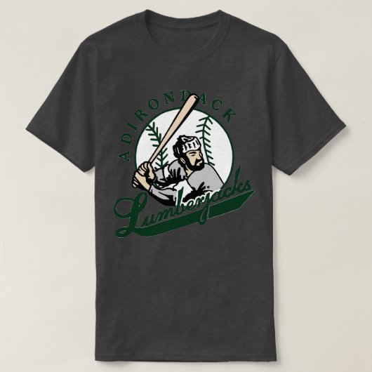 Adirondack Lumberjacks Honkbal T-shirt (Design voorkant)