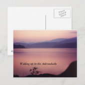 Adirondack Morning Briefkaart (Voorkant / Achterkant)