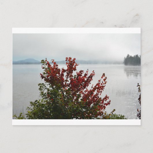Adirondack Morning Mist Briefkaart (Voorkant)