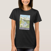 Adirondack Mountain Climate Hiking Mountainer Ad T-shirt (Voorkant)