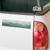 Adirondack Mountain Peaks Panorama Bumpersticker (Op Truck)