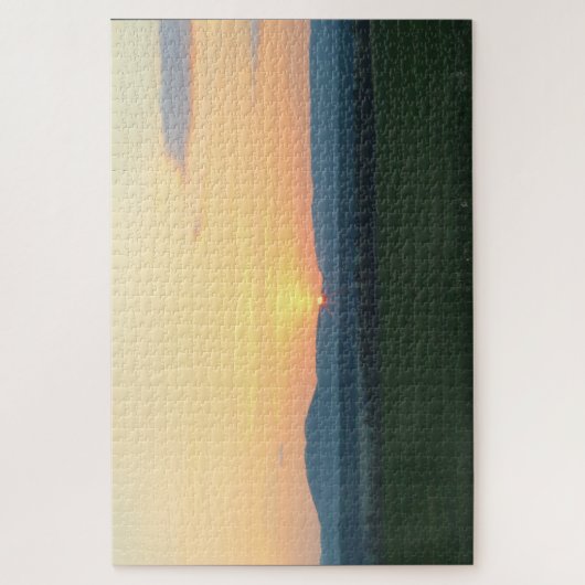 Adirondack Mountain Sunset Jigzaag Puzzle Legpuzzel (Verticaal)