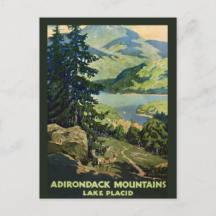 Adirondack Mountains Ansichtkaart Briefkaart