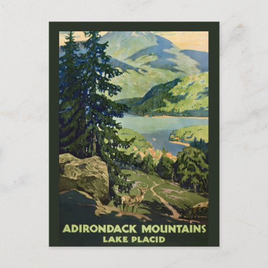 Adirondack Mountains Ansichtkaart Briefkaart (Voorkant)