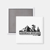 Adirondack Mountains Magneet (Voorkant / Achterkant)